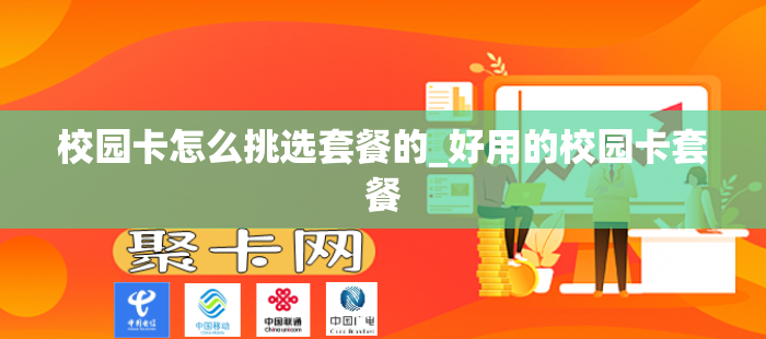 校园卡怎么挑选套餐的_好用的校园卡套餐