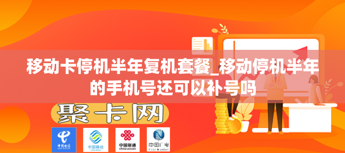 移动卡停机半年复机套餐_移动停机半年的手机号还可以补号吗