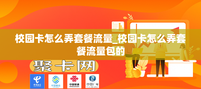 校园卡怎么弄套餐流量_校园卡怎么弄套餐流量包的