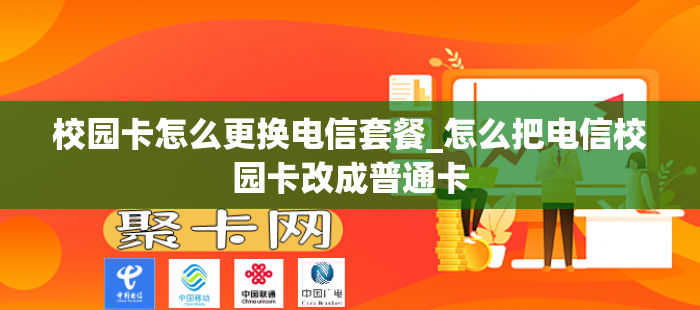 校园卡怎么更换电信套餐_怎么把电信校园卡改成普通卡