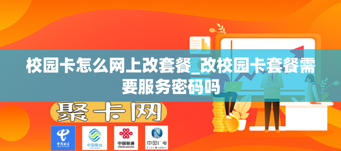 校园卡怎么网上改套餐_改校园卡套餐需要服务密码吗