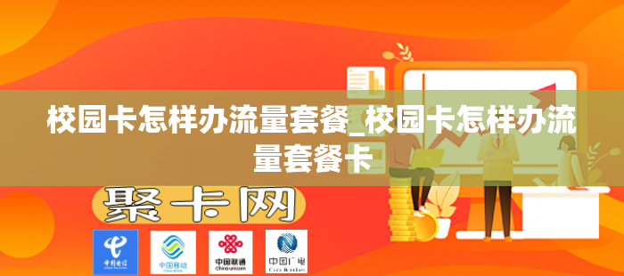校园卡怎样办流量套餐_校园卡怎样办流量套餐卡