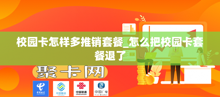 校园卡怎样多推销套餐_怎么把校园卡套餐退了