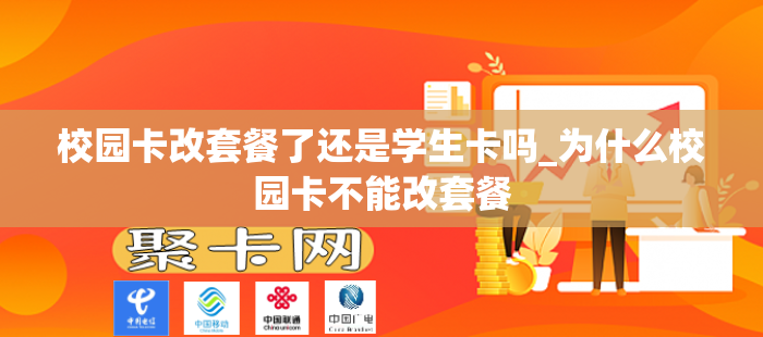 校园卡改套餐了还是学生卡吗_为什么校园卡不能改套餐