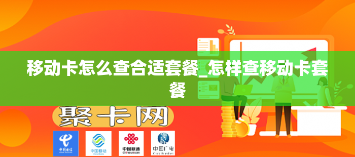 移动卡怎么查合适套餐_怎样查移动卡套餐-第1张图片-聚卡网 