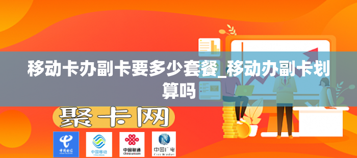 移动卡办副卡要多少套餐_移动办副卡划算吗