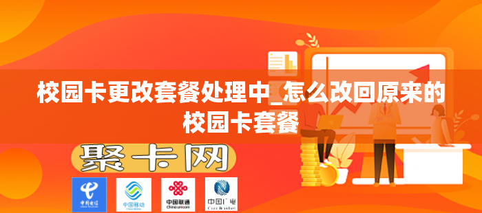 校园卡更改套餐处理中_怎么改回原来的校园卡套餐