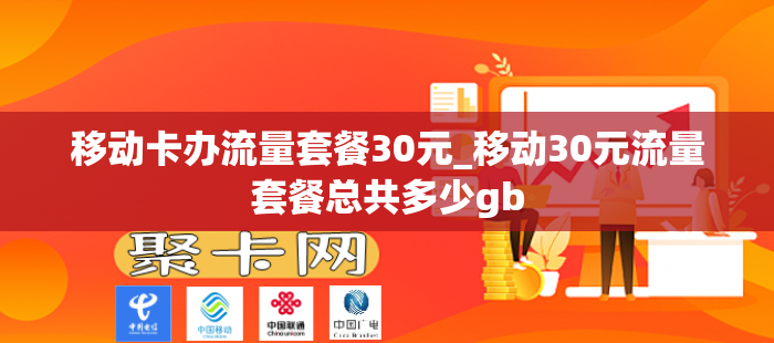 移动卡办流量套餐30元_移动30元流量套餐总共多少gb