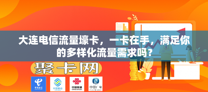 大连电信流量壕卡，一卡在手，满足你的多样化流量需求吗？
