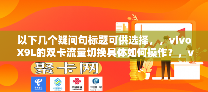 以下几个疑问句标题可供选择，，vivo X9L的双卡流量切换具体如何操作？，vivo X9L怎样进行双卡流量的切换呢？，想知道vivo X9L双卡流量切换的步骤是什么吗？，vivo X9L的双卡流量切换步骤是怎样的呢？，如何进行vivo X9L的双卡流量切换？