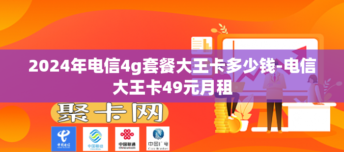 2024年电信4g套餐大王卡多少钱-电信大王卡49元月租