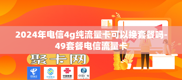 2024年电信4g纯流量卡可以换套餐吗-49套餐电信流量卡