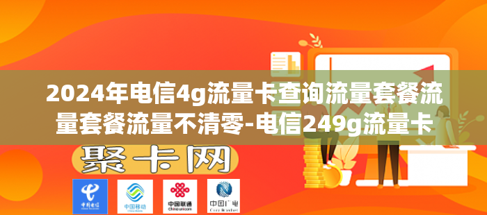2024年电信4g流量卡查询流量套餐流量套餐流量不清零-电信249g流量卡