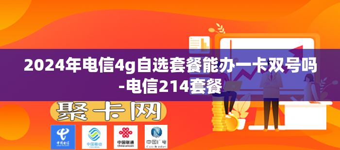 2024年电信4g自选套餐能办一卡双号吗-电信214套餐-第1张图片-聚卡网 