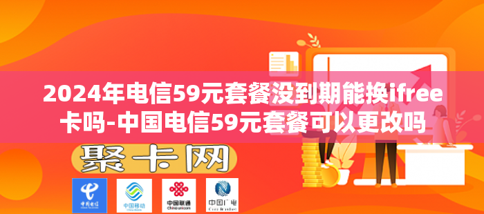 2024年电信59元套餐没到期能换ifree卡吗-中国电信59元套餐可以更改吗