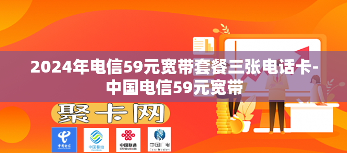 2024年电信59元宽带套餐三张电话卡-中国电信59元宽带