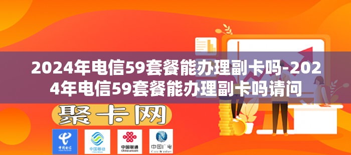2024年电信59套餐能办理副卡吗-2024年电信59套餐能办理副卡吗请问