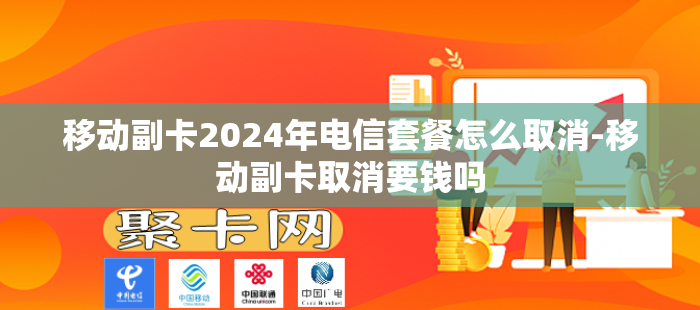 移动副卡2024年电信套餐怎么取消-移动副卡取消要钱吗