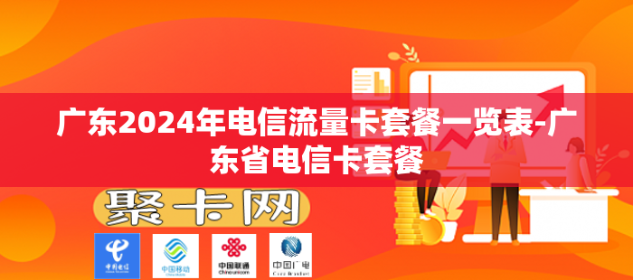 广东2024年电信流量卡套餐一览表-广东省电信卡套餐