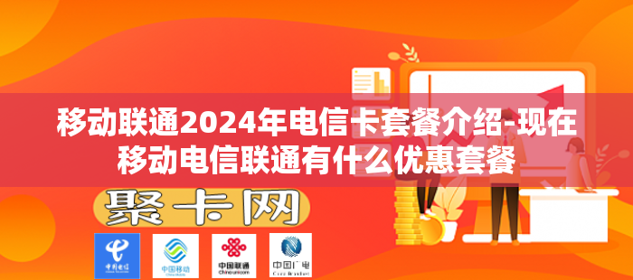 移动联通2024年电信卡套餐介绍-现在移动电信联通有什么优惠套餐