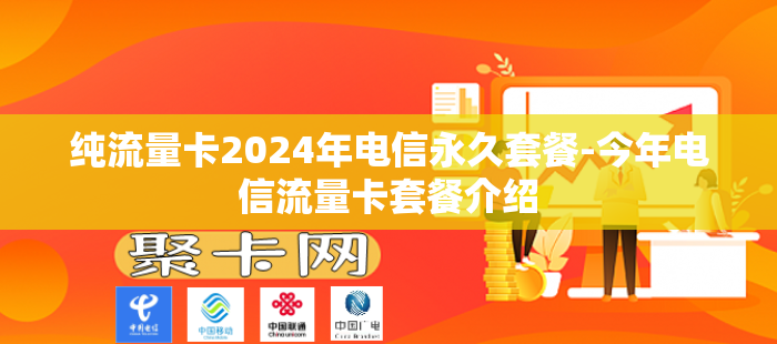 纯流量卡2024年电信永久套餐-今年电信流量卡套餐介绍