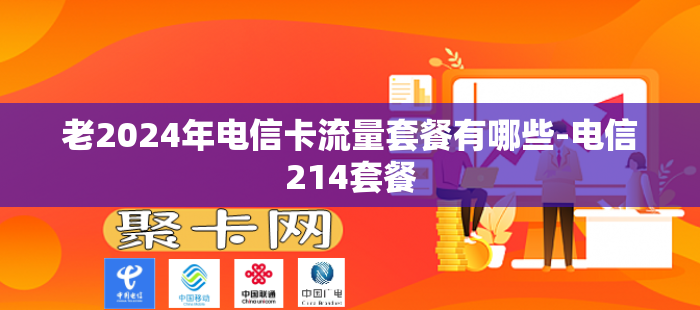 老2024年电信卡流量套餐有哪些-电信214套餐
