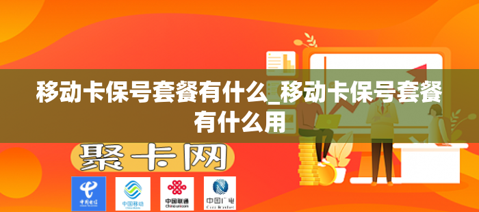 移动卡保号套餐有什么_移动卡保号套餐有什么用