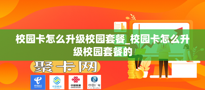 校园卡怎么升级校园套餐_校园卡怎么升级校园套餐的