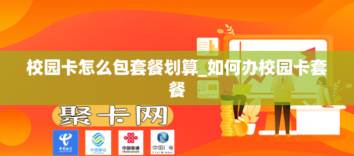 校园卡怎么包套餐划算_如何办校园卡套餐