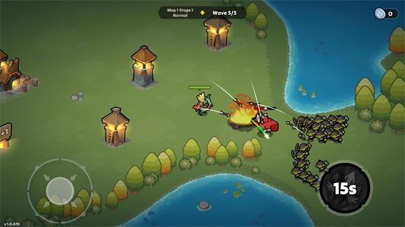 夜幕王国边境塔防截图1