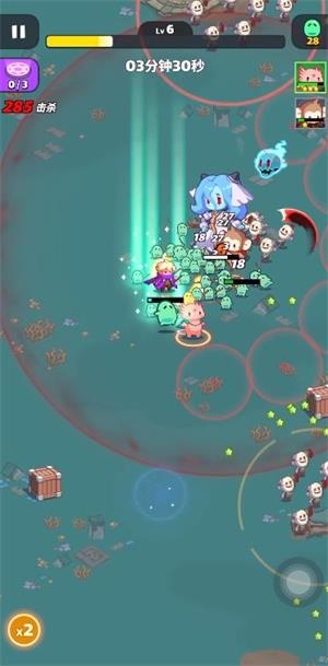 卡皮小兵混战截图0