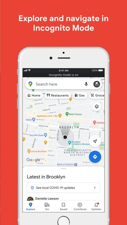 google maps截图1