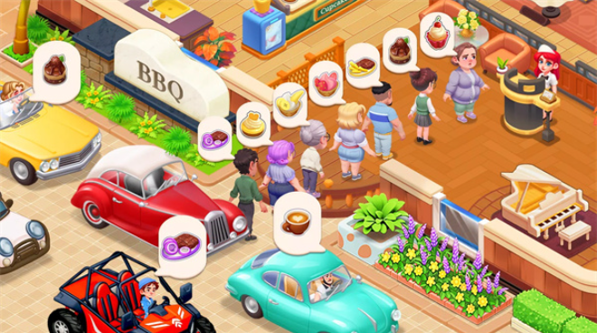 快乐晚餐故事截图2