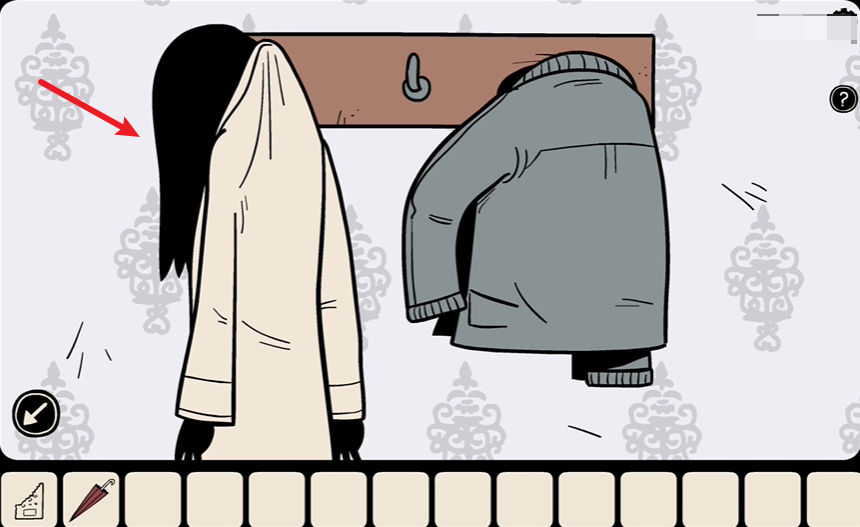 窗中少女
