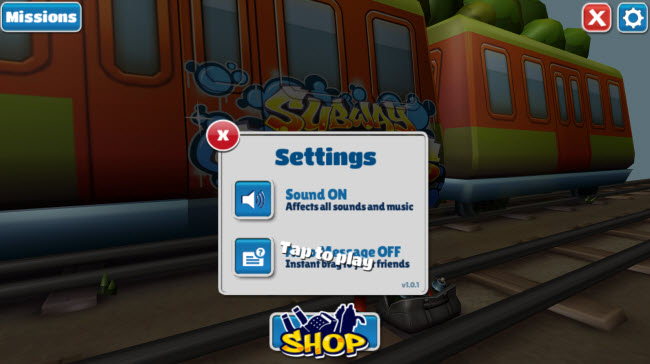 地铁跑酷困难版截图0