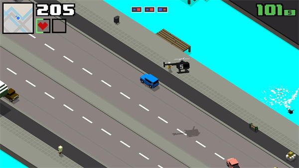 像素公路飙车2