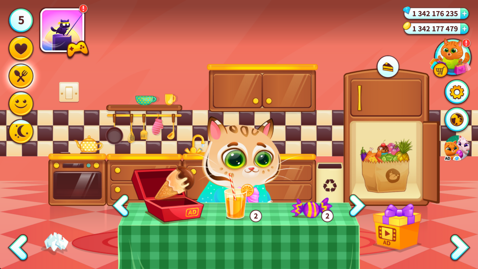 我的虚拟宠物猫