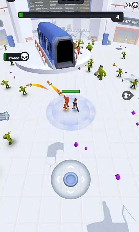 僵尸射击战争截图0