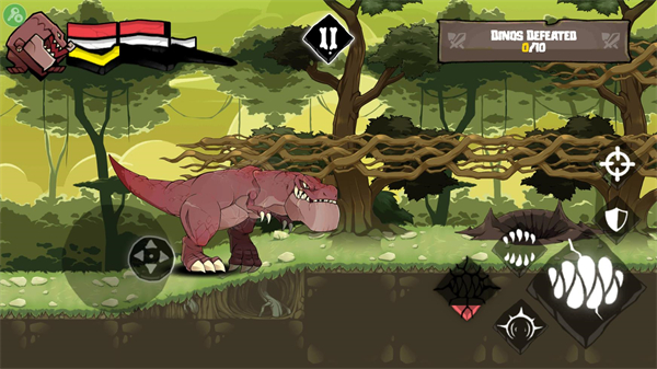 恐龙大战侏罗纪战争中文版截图0