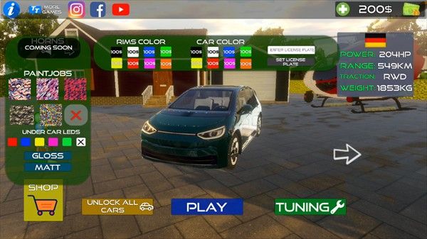 电动汽车模拟器2025最新版