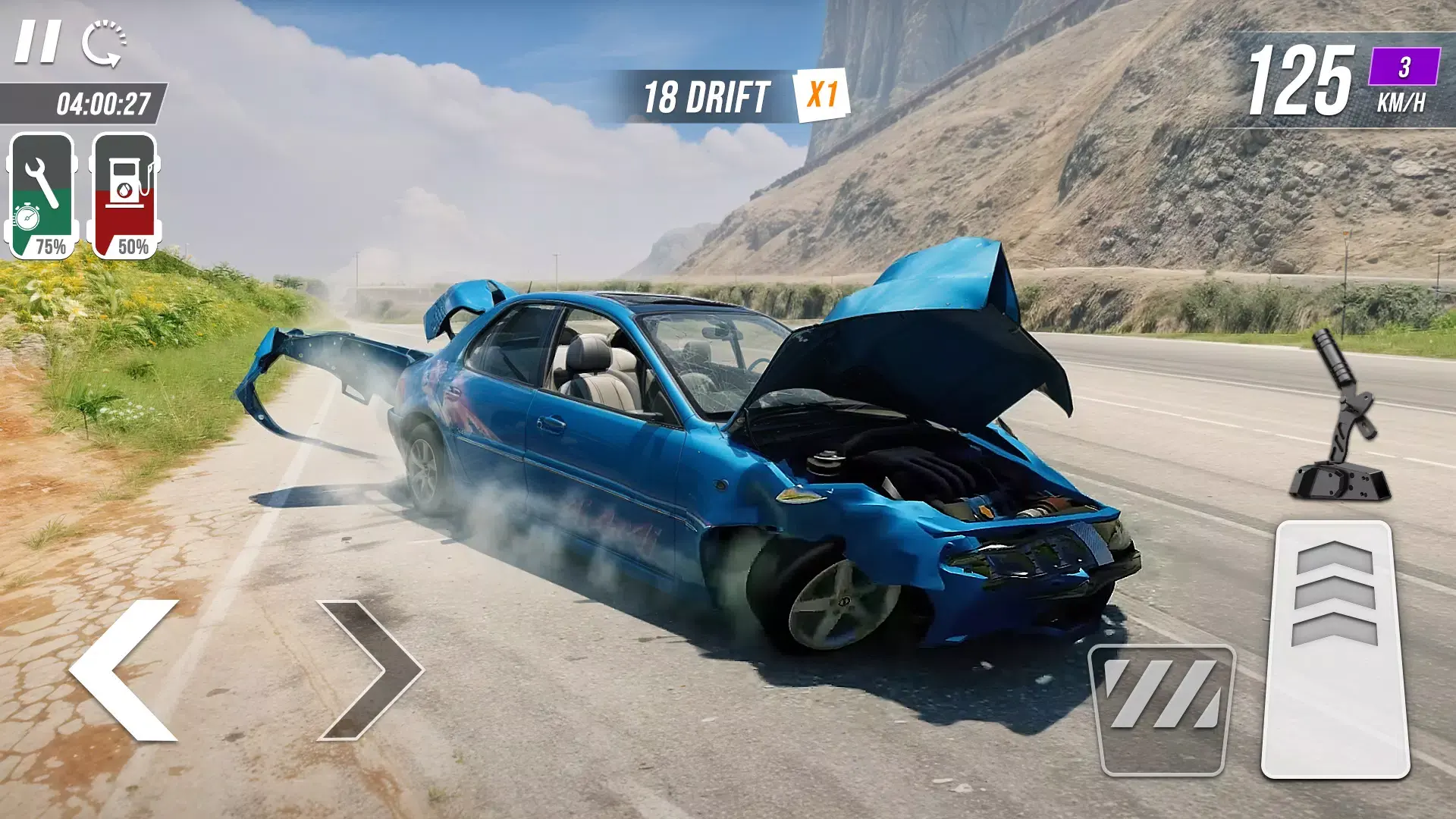 真实汽车碰撞驾驶游戏3D截图0