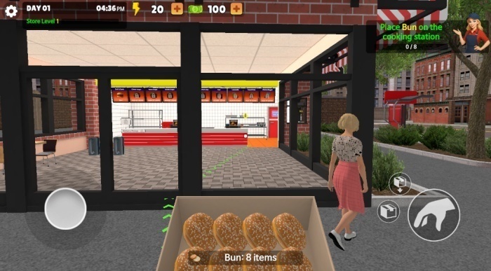 我的汉堡屋模拟器最新版截图0