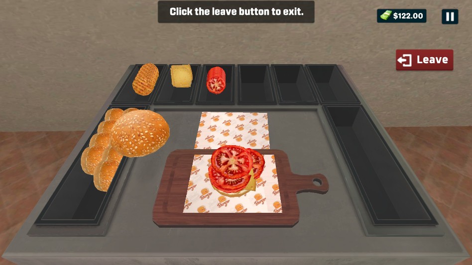 厨师模拟快餐游戏截图0