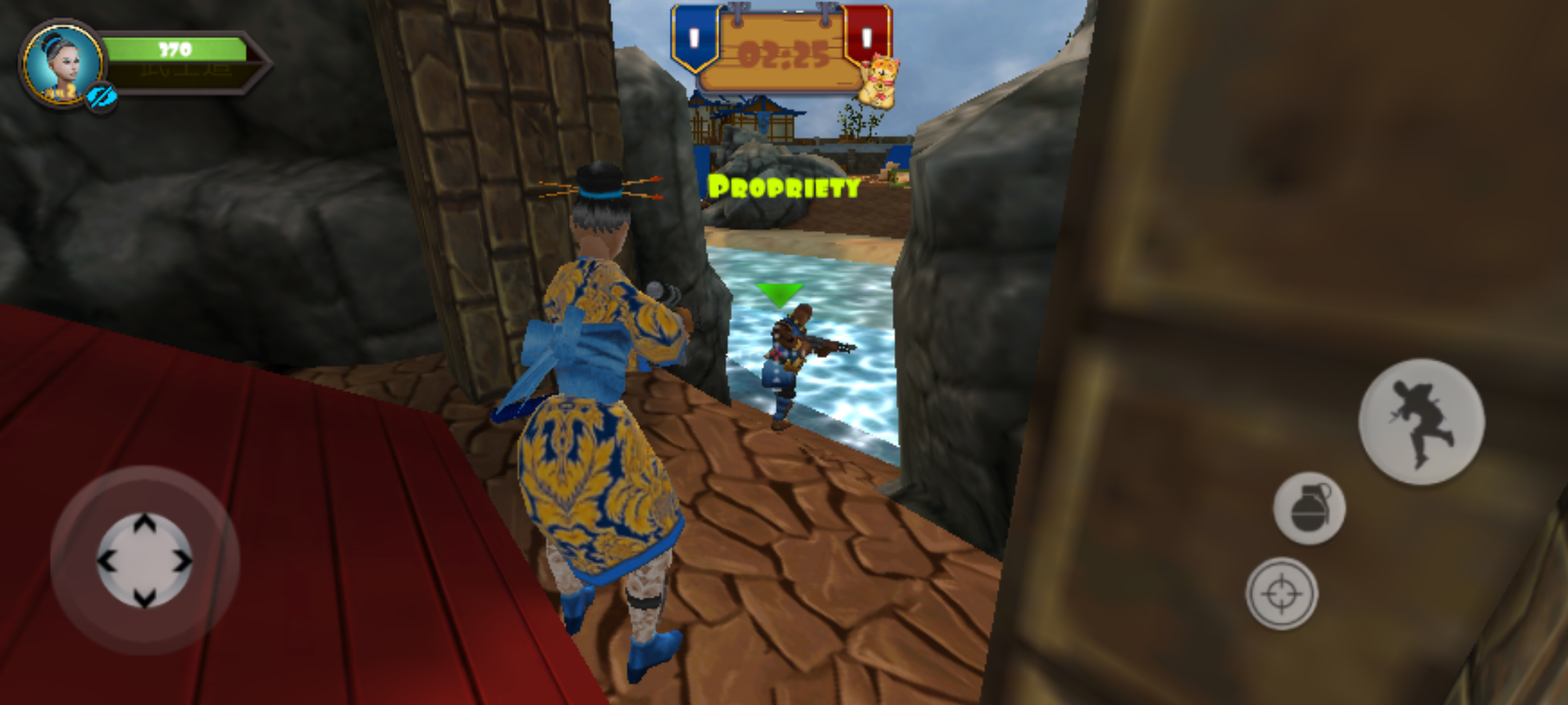 忍者英雄对决截图0