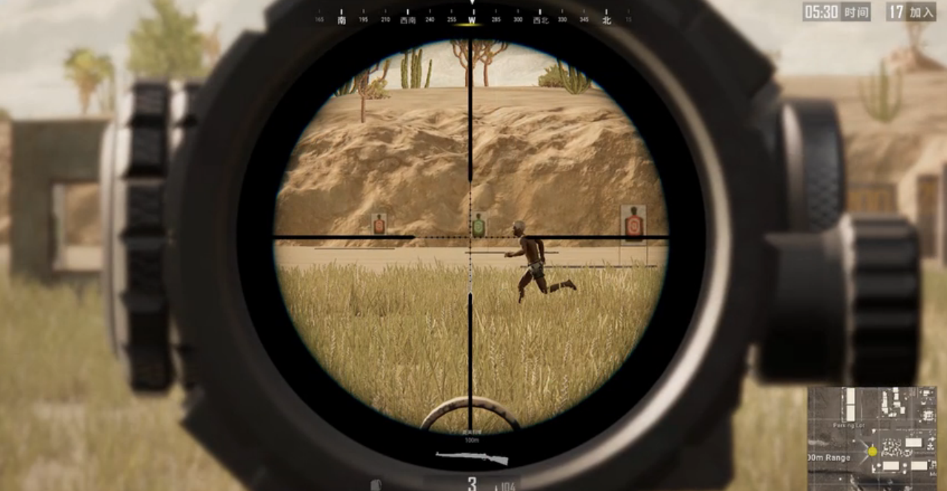 绝地求生怎么打运动中的敌人