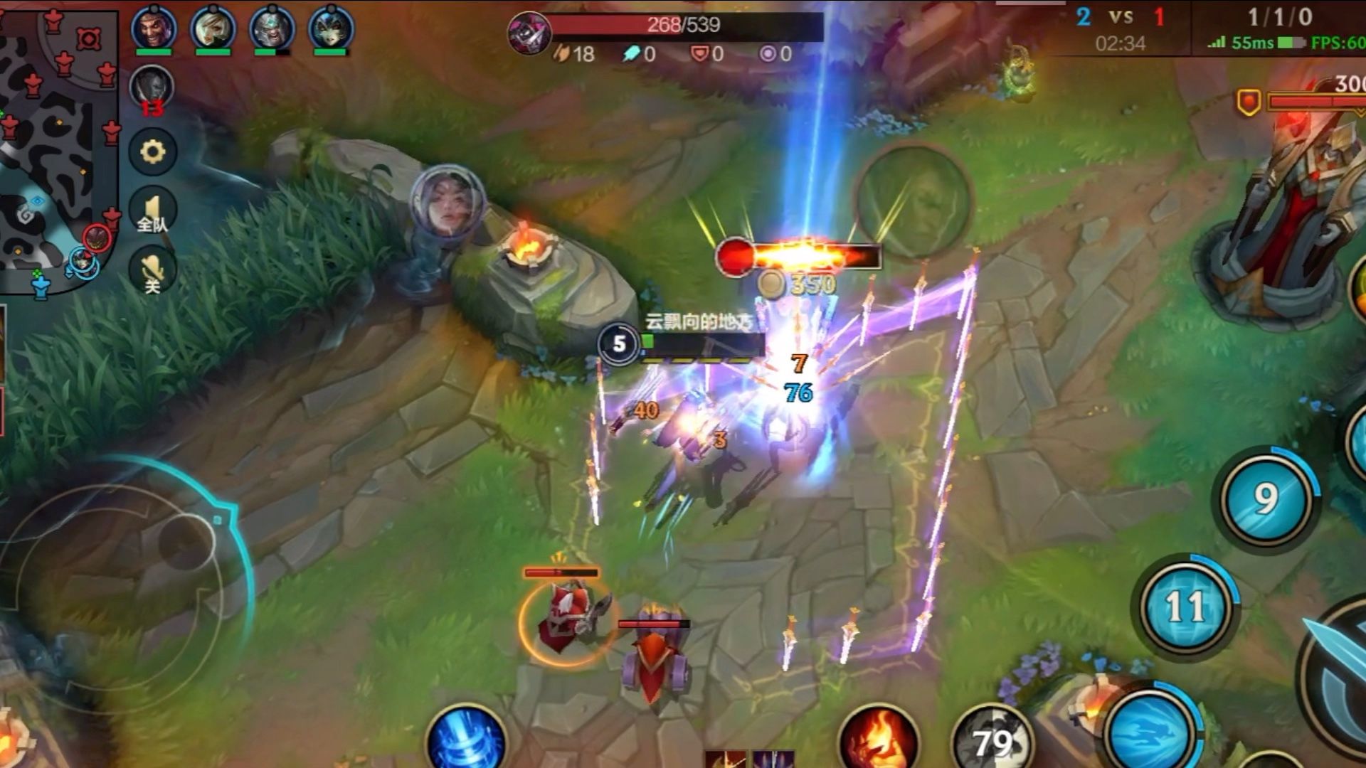 英雄联盟手游刀妹打团如何打脆皮