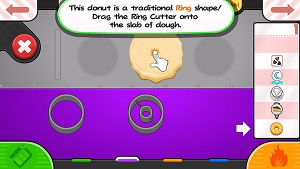 老爹甜甜圈店小游戏