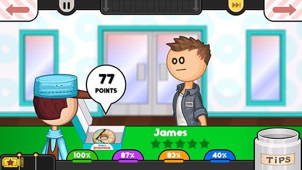 老爹甜甜圈店小游戏