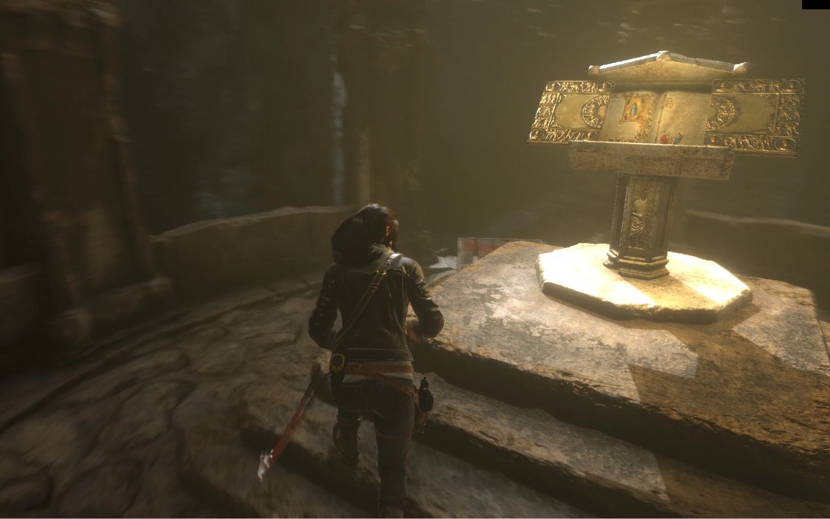 古墓丽影水池怎么过