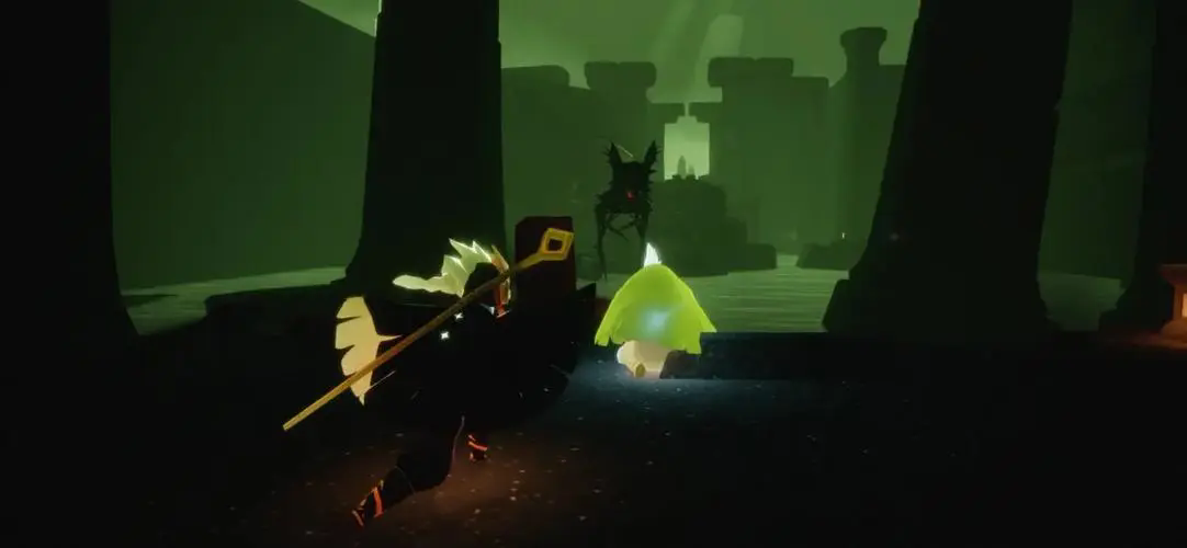 光遇黑水港湾的沉船怎么去